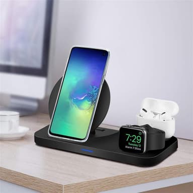 Samsung Galaxy S10 4G Plånboksfodral Skal (Blå)