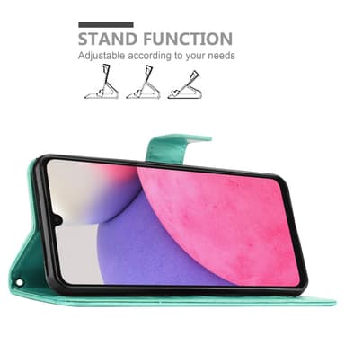 Samsung Galaxy A33 5G Plånboksfodral Skal (Turkos)