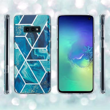 Samsung Galaxy S10 4G Plånboksfodral Skal (Blå)