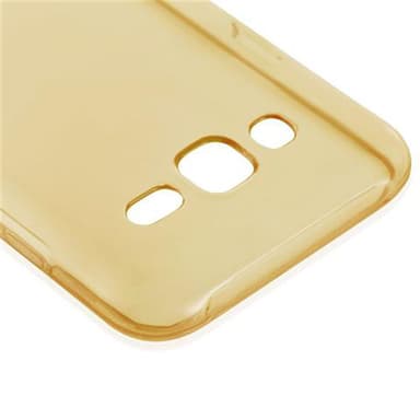 Samsung Galaxy J3 2015 Skal Fodral Case (Guld)