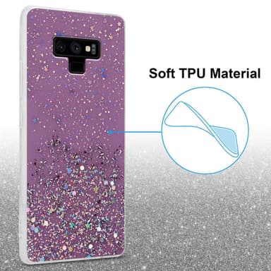 Samsung Galaxy NOTE 9 Skal Fodral Case (Lila)