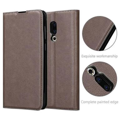 MEIZU 16 Skal Fodral Case (Brun)