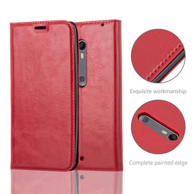 Motorola MOTO X STYLE Skal Fodral Case (Röd)