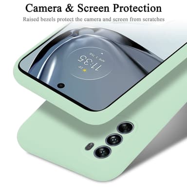 Motorola MOTO G62 5G Skal Fodral Case (Grön)