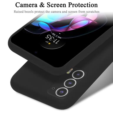 Motorola EDGE 20 Skal Fodral Case (Svart)