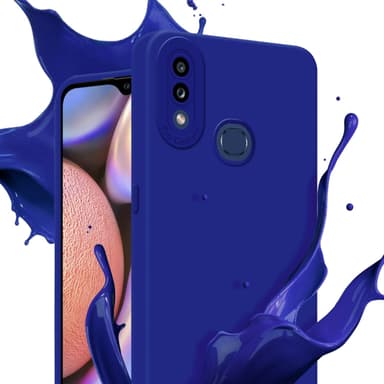 Samsung Galaxy A10s / M01s Skal Fodral Case (Blå)