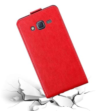 Samsung Galaxy J5 2015 Flipfodral Skal (Röd)