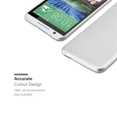 Skal HTC Desire 820 Fodral Case (Silver)