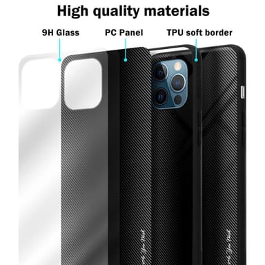 iPhone 13 Skal Fodral Case (Svart)