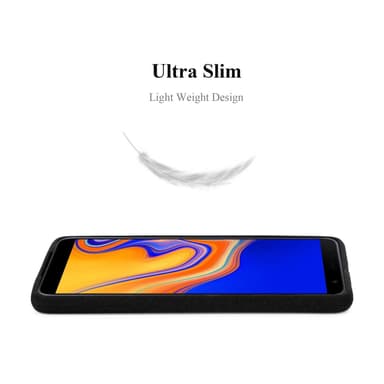 Skal Samsung Galaxy J4 PLUS Fodral Case (Svart)