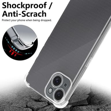 iPhone 13 Skal Fodral Case (Genomskinlig)