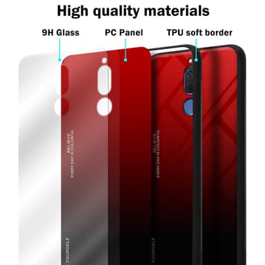 Huawei MATE 10 LITE Skal Fodral Case (Svart)