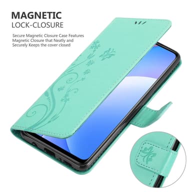 Xiaomi Mi 10T LITE Plånboksfodral Skal (Turkos)