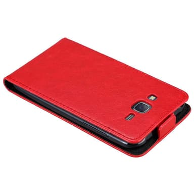 Samsung Galaxy J5 2015 Flipfodral Skal (Röd)