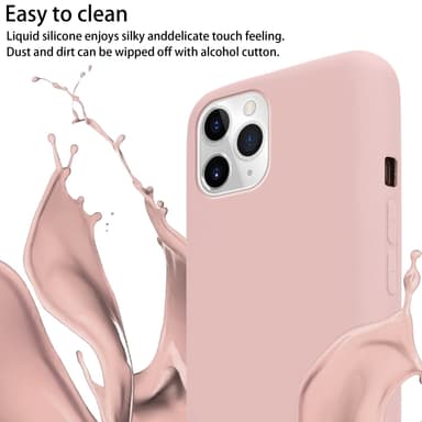 iPhone 11 PRO Skal Fodral Kedja (Rosa)