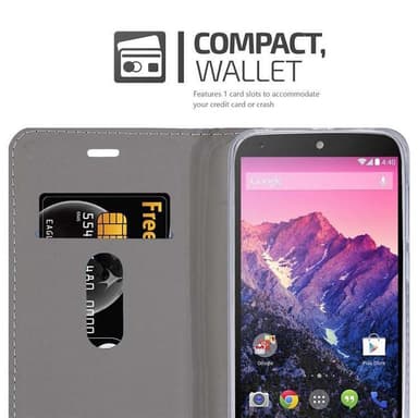 LG Google NEXUS 5 Plånboksfodral Skal (Blå)