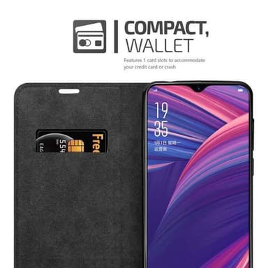Oppo R17 PRO Skal Fodral Case (Svart)