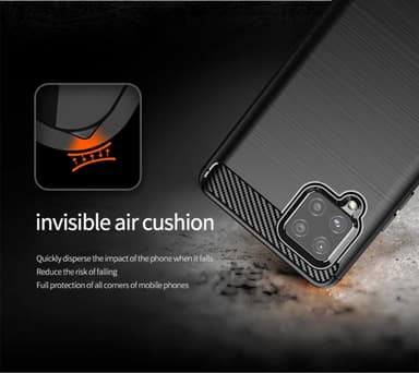 Samsung Galaxy A42 4G Skal Fodral Case (Svart)