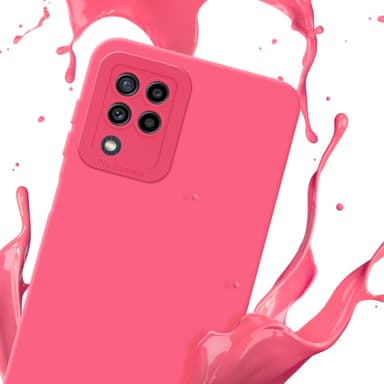 Samsung Galaxy M22 / M32 4G Skal Fodral Case (Röd)