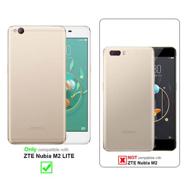 ZTE Nubia M2 LITE Skal Fodral Case (Svart)