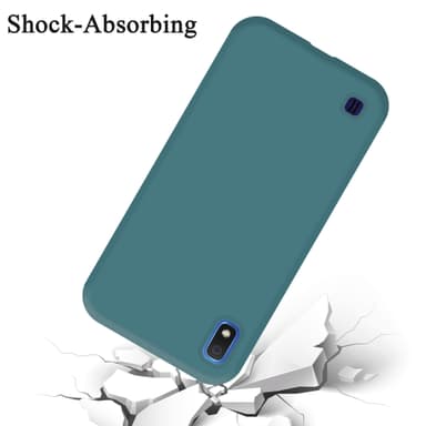 Samsung Galaxy A10 / M10 Skal Fodral Case (Grön)