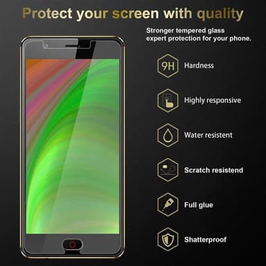 ZTE Nubia M2 LITE 3x Skyddsglas Skyddsfilm Skärmskydd