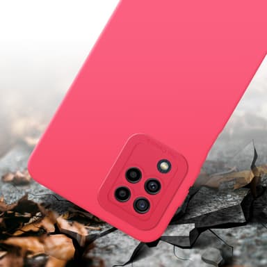 Samsung Galaxy M22 / M32 4G Skal Fodral Case (Röd)