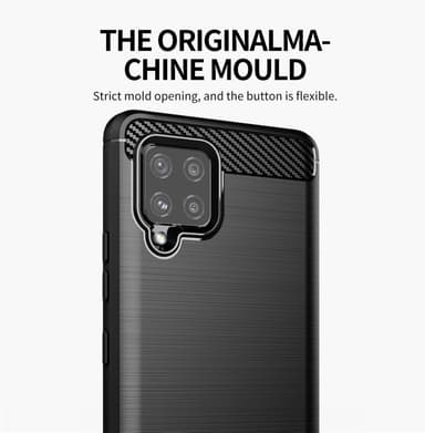 Samsung Galaxy A42 4G Skal Fodral Case (Svart)