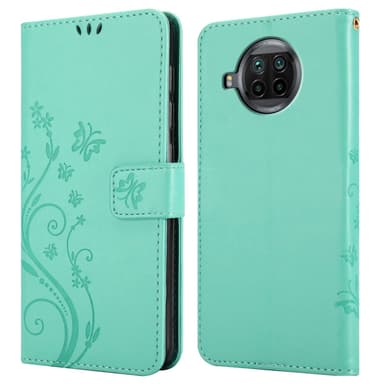 Xiaomi Mi 10T LITE Plånboksfodral Skal (Turkos)