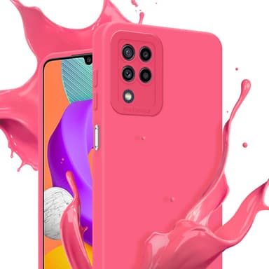 Samsung Galaxy M22 / M32 4G Skal Fodral Case (Röd)