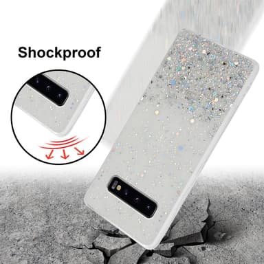 Samsung Galaxy S10 4G Skal Fodral Case (Transparent)