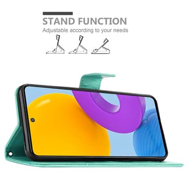 Samsung Galaxy M52 5G Plånboksfodral Skal (Turkos)