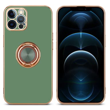 iPhone 12 PRO MAX Skal Fodral Case (Grön)