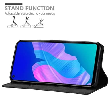 Huawei P40 LITE E Skal Fodral Case (Svart)