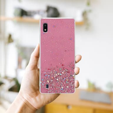 Samsung Galaxy A10 / M10 Skal Fodral Case (Rose)