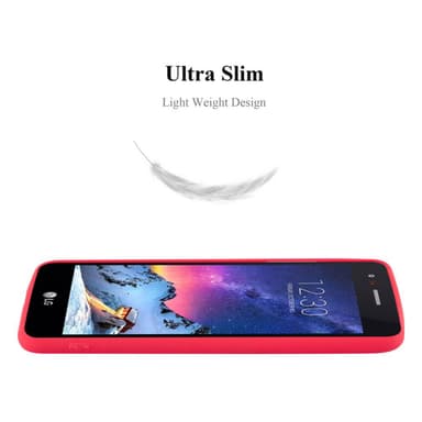 Skal LG K8 2017 US Version Fodral Case (Röd)