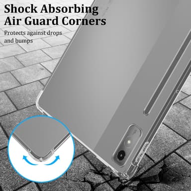Lenovo Tab P12 Skal Fodral Case (Genomskinlig)