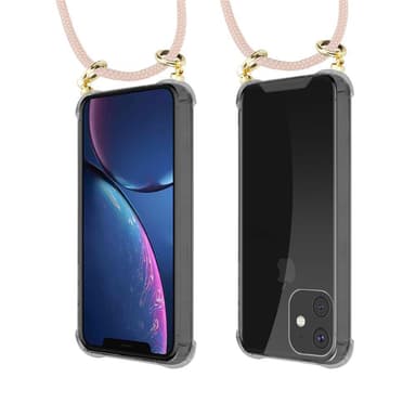 iPhone 11 PRO Skal Fodral Kedja (Rosa)