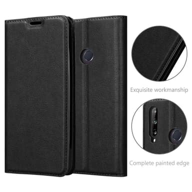 Huawei P40 LITE E Skal Fodral Case (Svart)