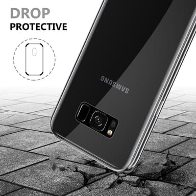 Skal Samsung Galaxy S8 Fodral Case (Transparent)