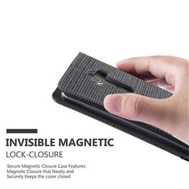 LG G4 / G4 PLUS Plånboksfodral Skal (Grå)
