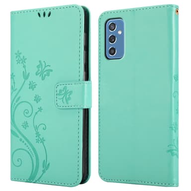 Samsung Galaxy M52 5G Plånboksfodral Skal (Turkos)