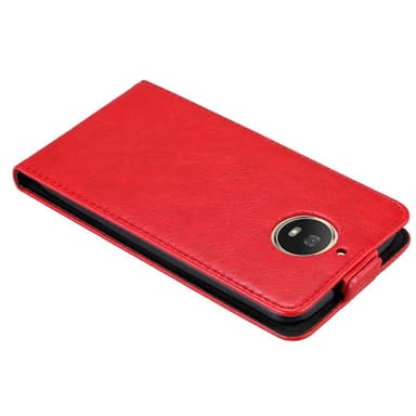 Motorola MOTO G5S Flipfodral Skal (Röd)