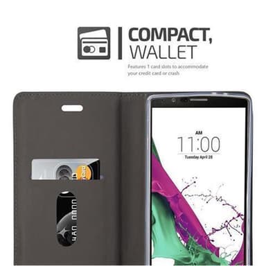 LG G4 / G4 PLUS Plånboksfodral Skal (Grå)