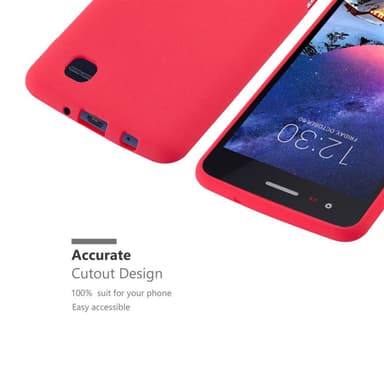 Skal LG K8 2017 US Version Fodral Case (Röd)