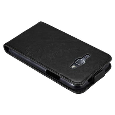 Samsung Galaxy J1 2016 Flipfodral Skal (Svart)