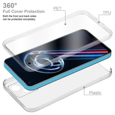 Skal Realme 9 PRO / V25 / Q5 Fodral Case (Transparent)