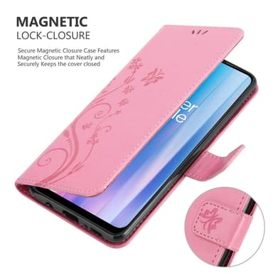 OnePlus Nord CE 2 5G Plånboksfodral Skal (Rosa)
