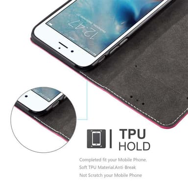 iPhone 6 PLUS / 6S PLUS Skal Fodral Case (Röd)