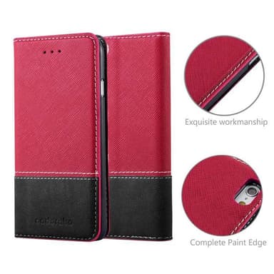iPhone 6 PLUS / 6S PLUS Skal Fodral Case (Röd)